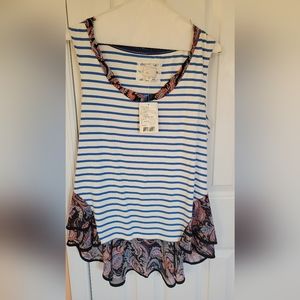 Anthropologie sleeveless top
